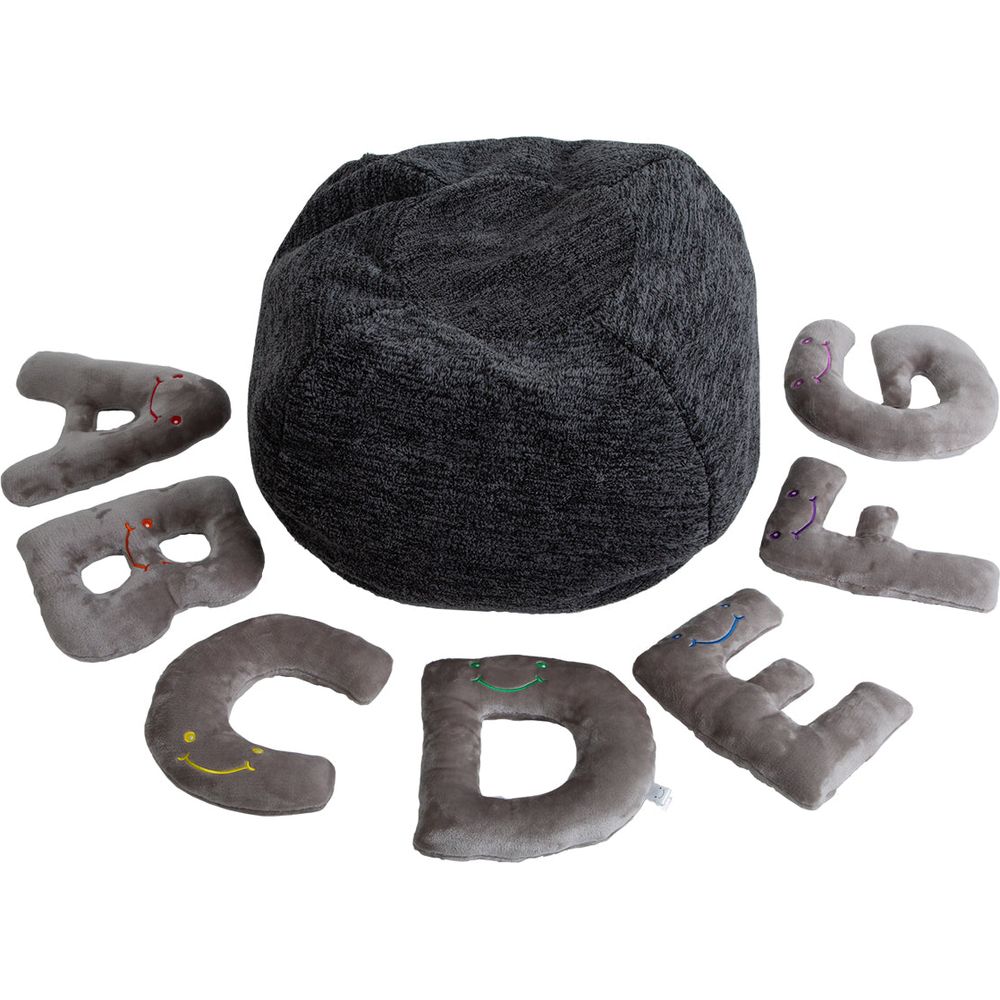 Alphabet-Plush-Set-Rhino-Grey-Letters-with-Dark-Grey-Bag-Plush-25436002123863