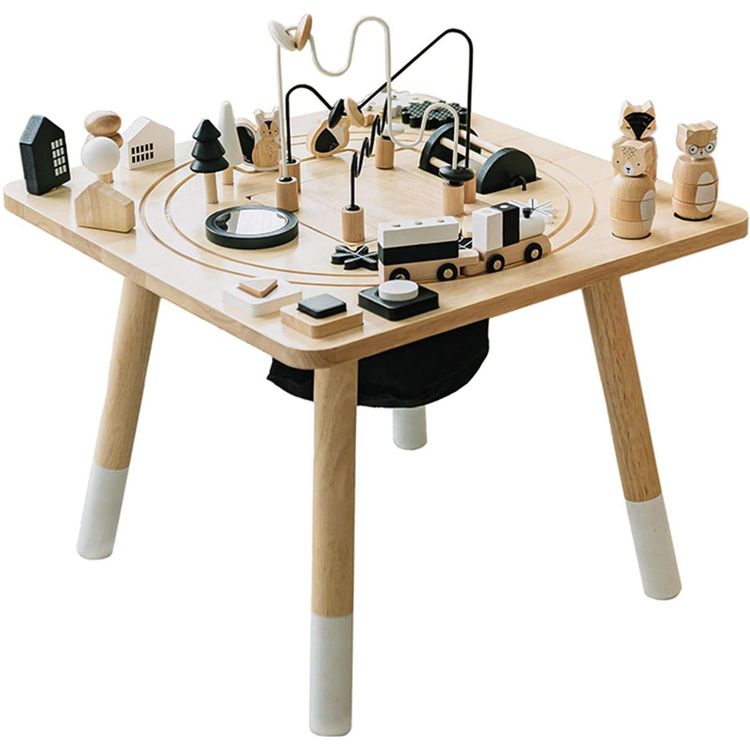 Awesome-Wooden-Activity-Table-Preschool-23046345359447