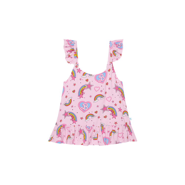 Barbie-Star-Power-Flutter-Sleeve-Ruffle-Crop-Top-World-of-Barbie-23985990598743