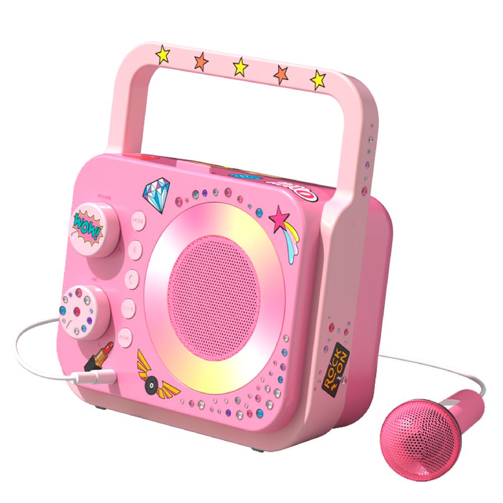 Bluetooth-Portable-Karaoke-Station-with-Microphone-Music-25828298457175