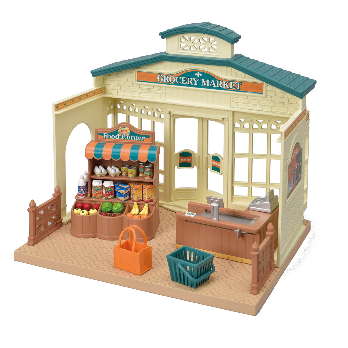 Calico-Critters-Grocery-Market-Stand-Playset-Collectibles-26474976149591