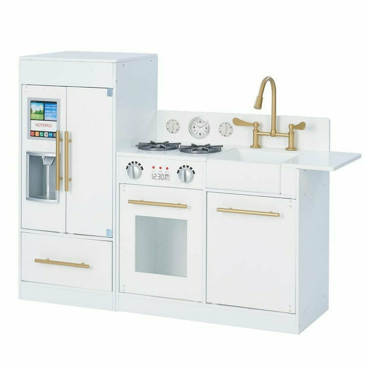 Teamson-Kids-Little-Chef-Charlotte-Modern-Modular-Wooden-Play-Kitchen-White-Preschool-21385688809559