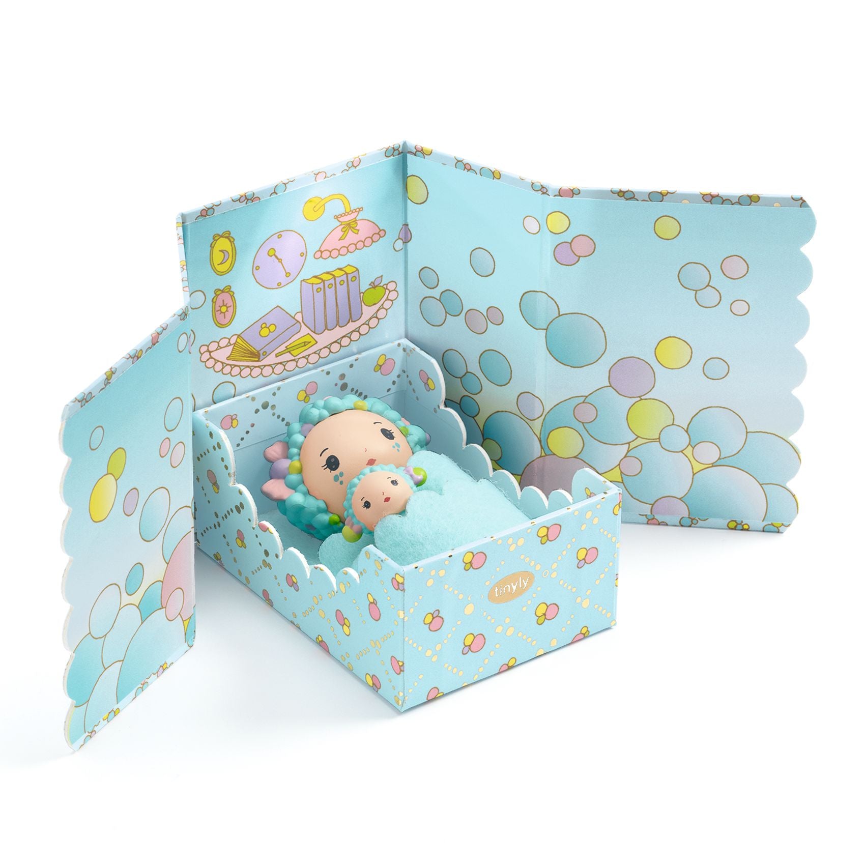 Tinyly-Blue-Tinyroom-with-Figurines-Collectibles-26497117913175