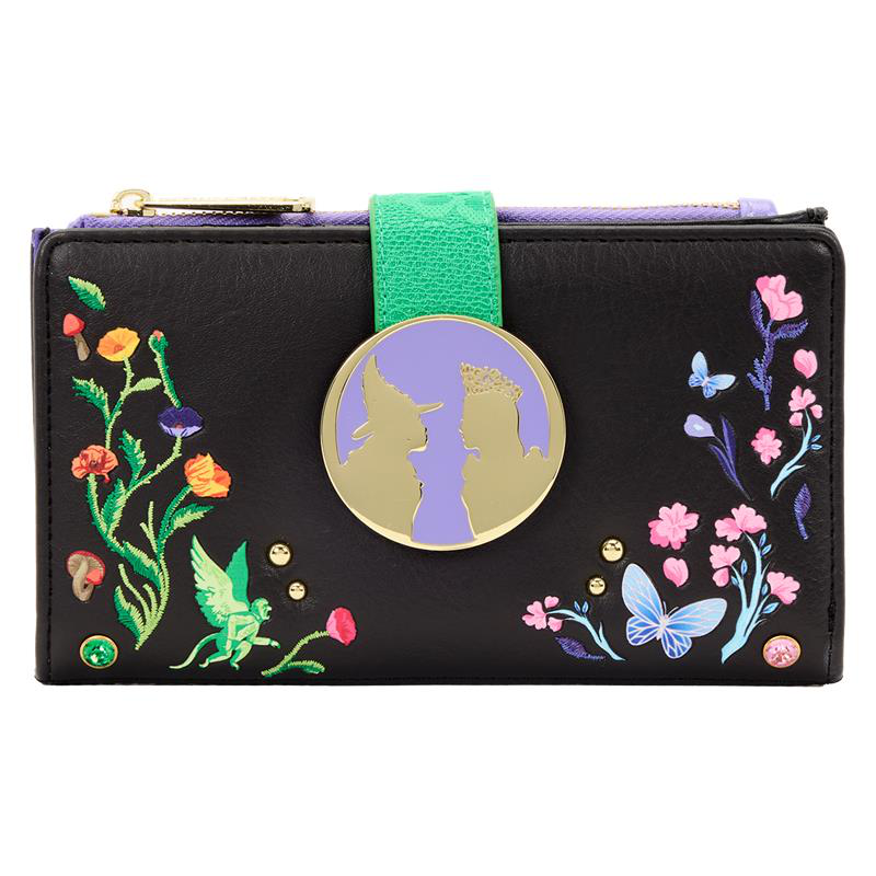 Wicked-Glinda-Elphaba-Floral-Lace-Flap-Wallet-World-of-Funko-26748356657239