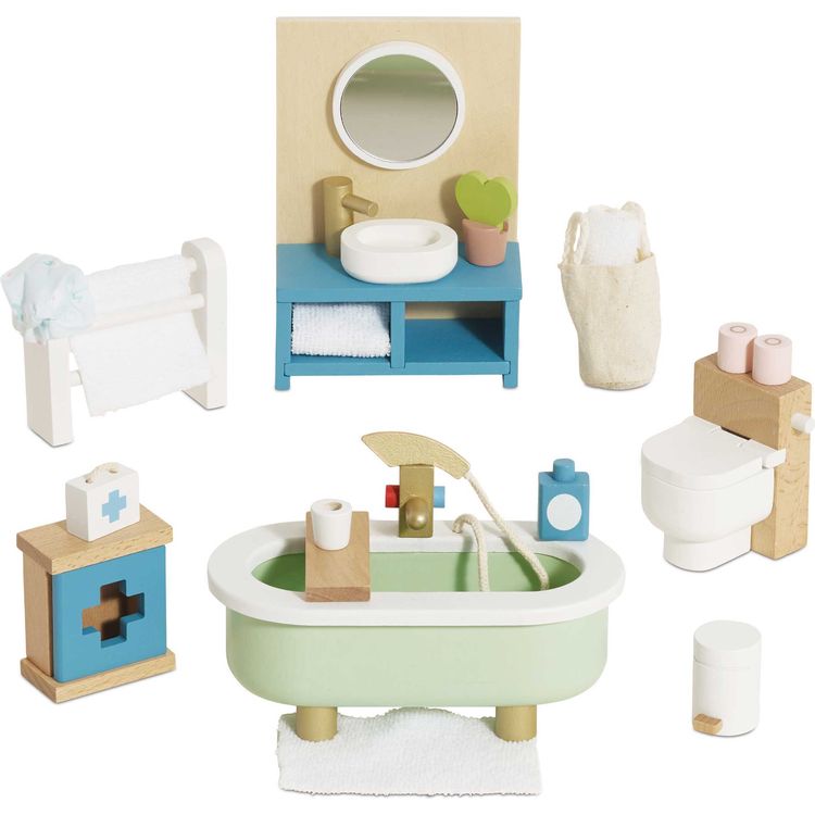Wooden-Dollhouse-19-Piece-Bathroom-Furniture-Set-Dolls-24900631167063